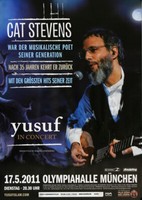 Cat Stevens - Concert , MüNchen 2011 | Konzertplakat | Poster