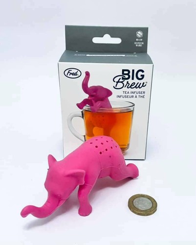 Novelty Fun Tea Infuser s by FRED, Octopus/Titanic/Sword/Skull+Bones or Elephant - Picture 3 of 10