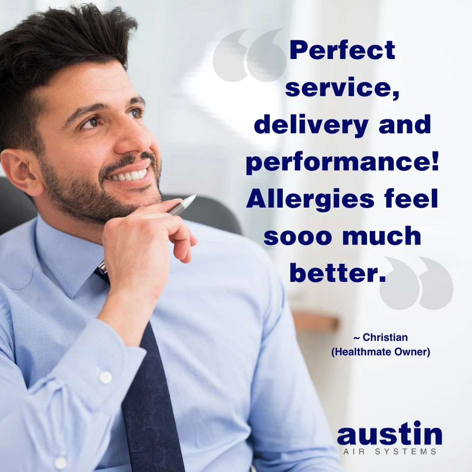 Purificador de aire estándar Austin Air HealthMate (B400E1) azul con 5 años de garantía Foto 3 de 4