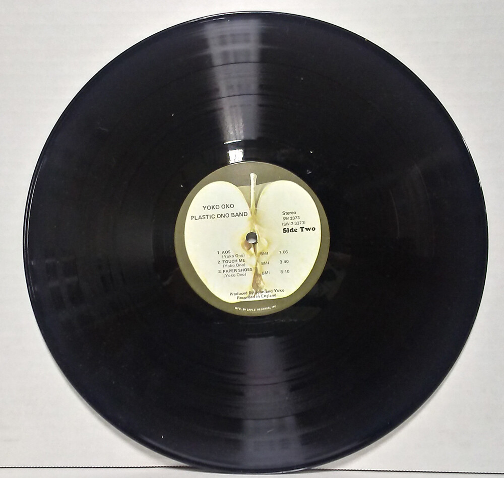 YOKO ONO PLASTIC ONO BAND 1970 REISSUE w/ INNER SLEEVE