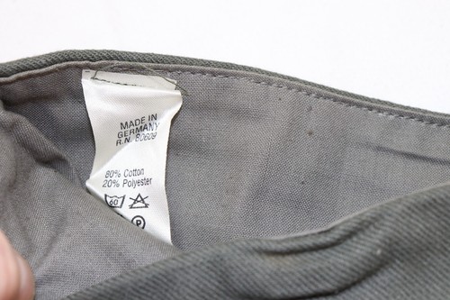 East German NVA Overseas Cap Hat Grey sz 56 cm 22 1/2 each H598 - Picture 5 of 5