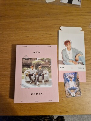 MXM Unmix album kpop album donghyun ab6ix produce 101 s2 w/all inclusions 