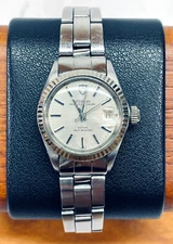 TUDOR Princess Oyster Date 7576/0 Automatic Silver Dial Stainless Steel - 26mm