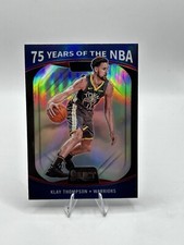 2021-22 Panini Select 75 YEARS OF THE NBA PRIZM # 60 Klay Thompson WARRIORS