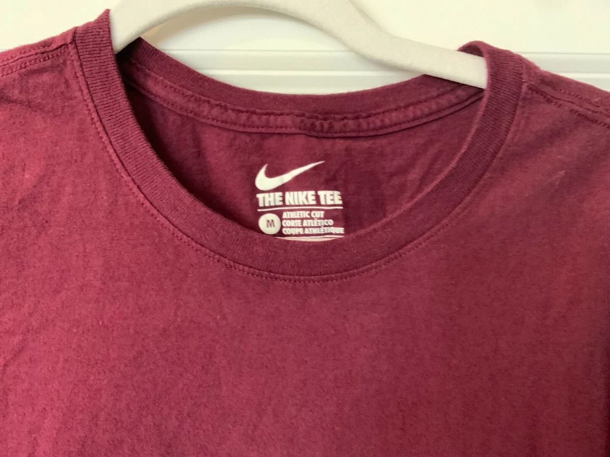 Burgundy hotsell nike top