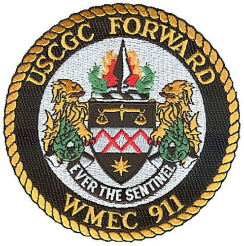 USCGC FORWARD Portsmouth Virginia W5017 USCG Coast Guard patch - Picture 1 of 1