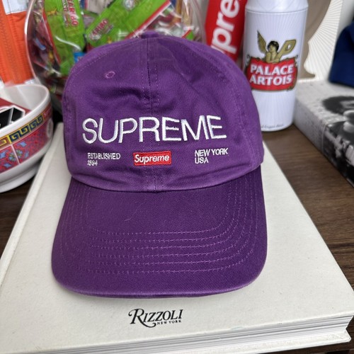 Supreme Est. 1994 6-Panel - Purple - FW21