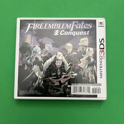 BOX ONLY Fire Emblem Fates: Special Edition [Birthright/Conquest] (USA)