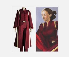 Newest Star Wars Padme Amidala Cosplay Costume Full Set Halloween Uniform