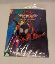 Image of Sealed MARVEL SPIDER-MAN INTO THE SPIDER-VERSE Poster Book 8.5" x 11"
