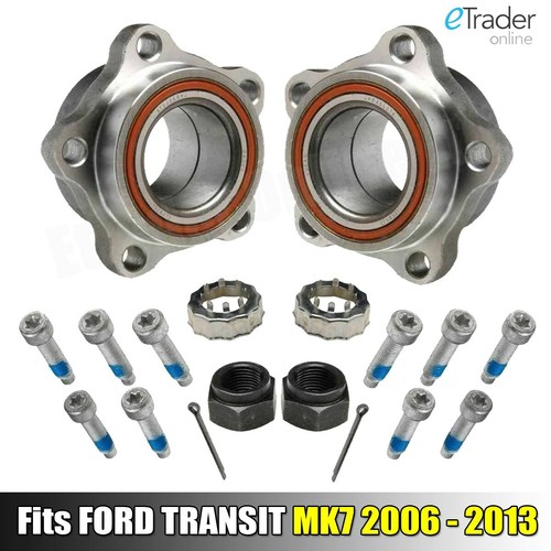 For Ford Transit MK7 Front Wheel Bearings Hub Kit Bearings X2 (PAIR