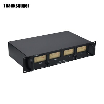 MK-4A 2U 4 Audio VU Meter High Performance Level Meter for Audio