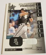 2001 Leaf Rookies & Stars Magglio Ordonez Opening Day Base #SS-23