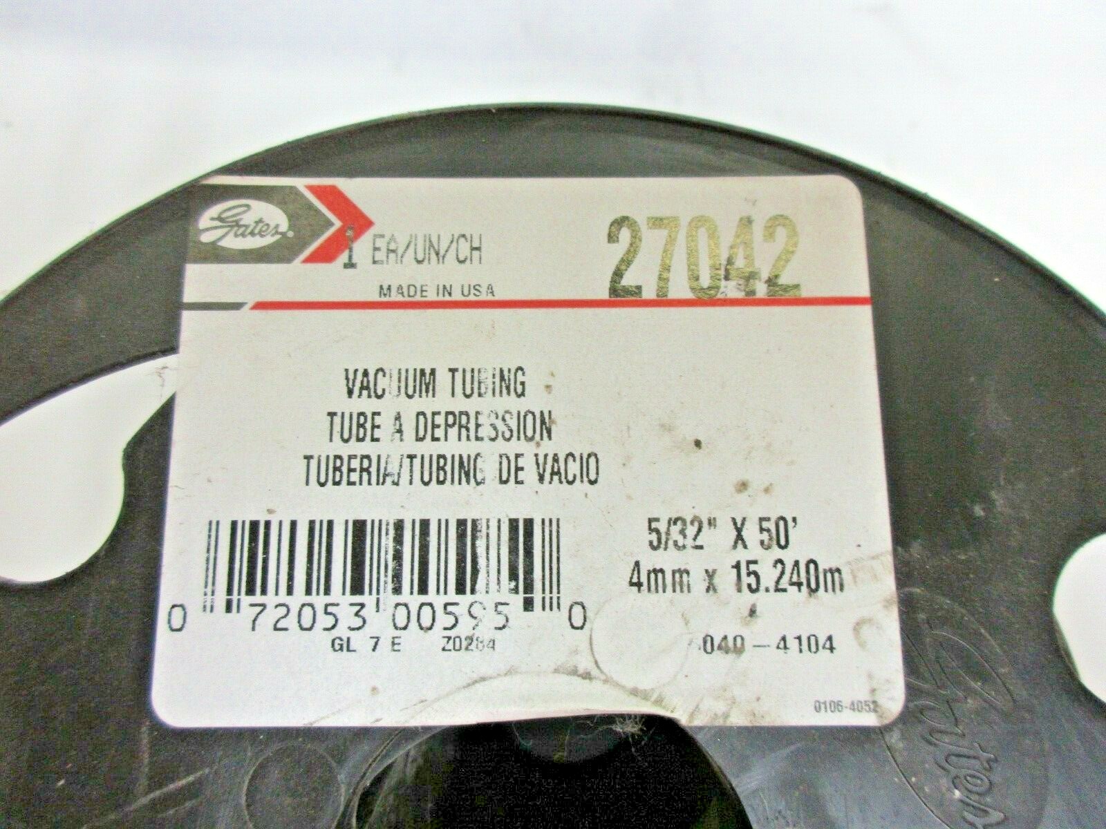 GATES VACUUM TUBING 27042 **SEE DETAILS** eBay