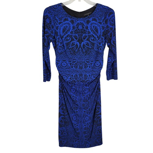 David Meister Paisley Bodycon Dress 12 dark romance witchy artsy maximalist