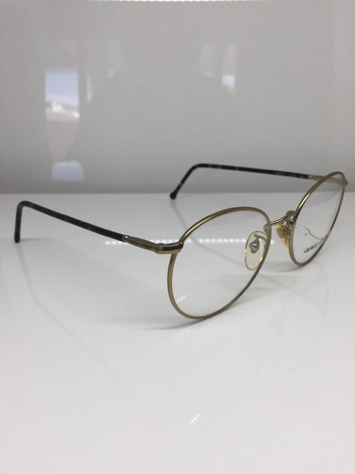 New VINTAGE Giorgio Armani 186 EYEGLASSES GA 186 C. 807 Bronze & Tortoise 51mm - Image 4 of 4
