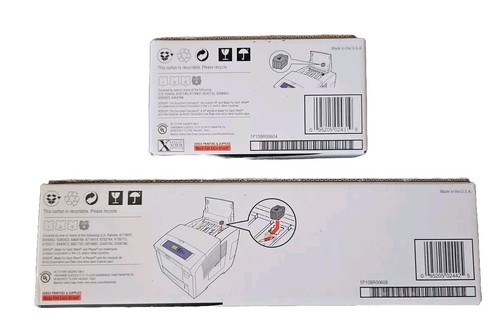 Xerox Phaser Solid 8400 Black 108R00604 BONUS DEAL (8pk) 8 Cartridges NEW - 第 3/3 張圖片