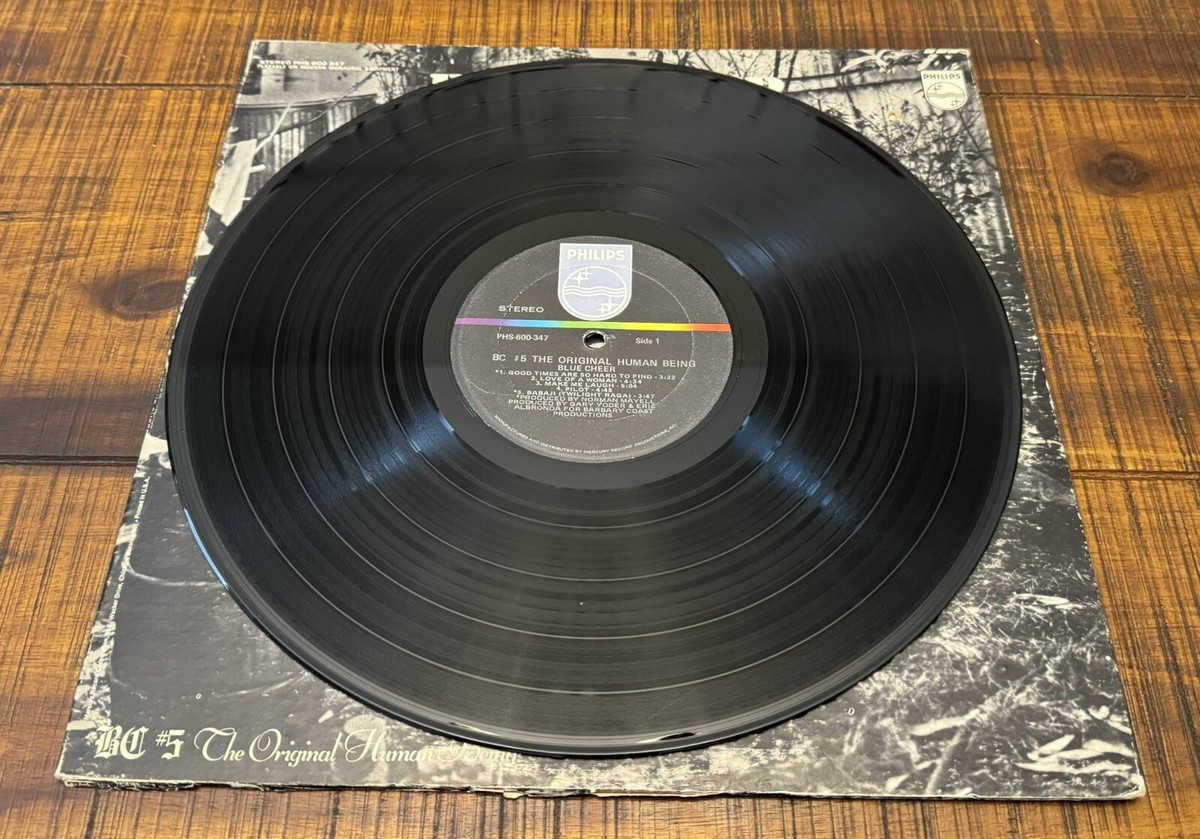 Blue cheer LP レコード PHILIPS BLUE CHEER: BC Is Original Human Being US Philips OG Psych