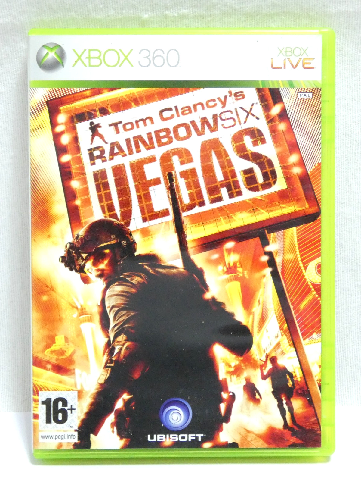 TOM CLANCY'S RAINBOW SIX VEGAS JEU CONSOLE XBOX 360 COMPLET AVEC NOTICE PAL FRA