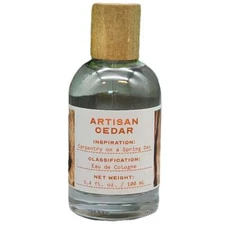 Tru Fragrance Artisan Cedar Eau De Cologne 3.4 oz New Without Box RARE!