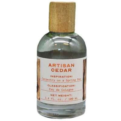 Tru Fragrance Artisan Cedar Eau De Cologne 3.4 oz New Without Box RARE!