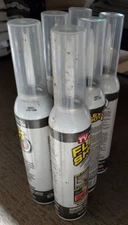 *6PACK* Flex Shot Clear 8-oz Thick Rubber Adhesive Sealant Caulk Bond