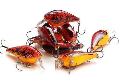 Cebo de manivela de calidad superior LUCKY CRAFT LC 1.0 - 137 A Craw (1 cuaderno) - Imagen 3 de 7