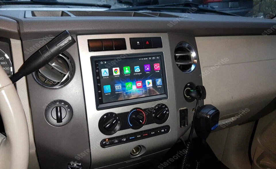 For Ford Expedition 2007-2014 Car Stereo Radio Android 13 CarPlay GPS Bluetooth Foto 3 de 4
