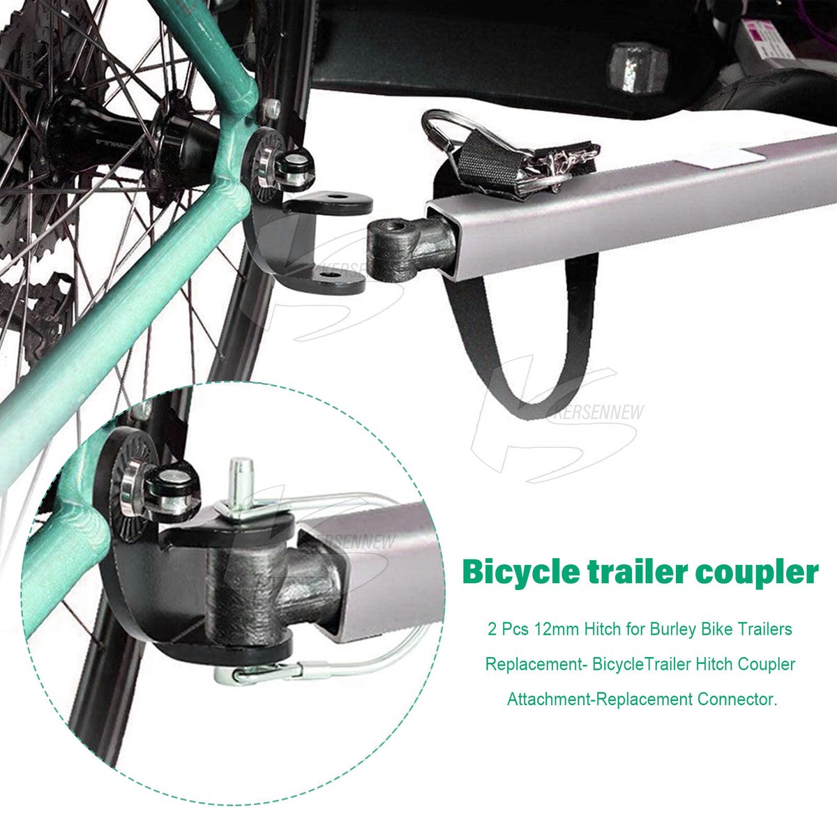 To Attach Bike Bike Trailer Coupler Diy Burley Bike Trailer Hitch