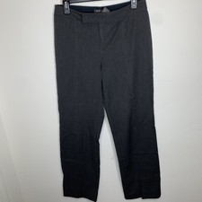 Nine West Separates Womens Size 6 Grey Kaley Casual Dress Career Pants Slacks