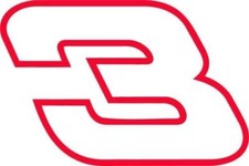 Dale Earnhardt Racing 3 Sticker Decal