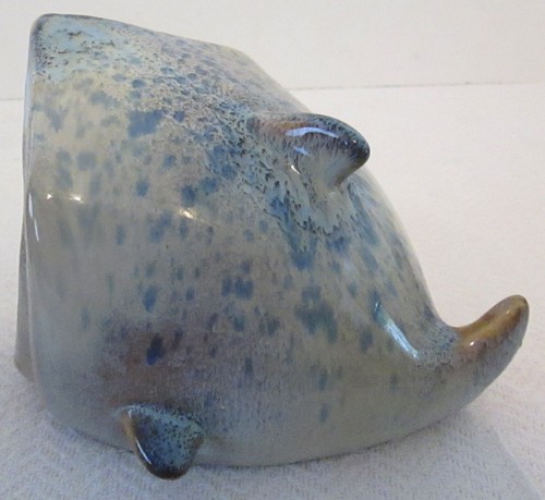 Vintage Ceramic Shark Pottery Dish Sponge Scrubby Holder - Picture 4 of 6