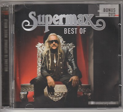 VERY RARE Sight & Sound CD+DVD Supermax BEST OF 30th Anniversary KURT HAUENSTEIN