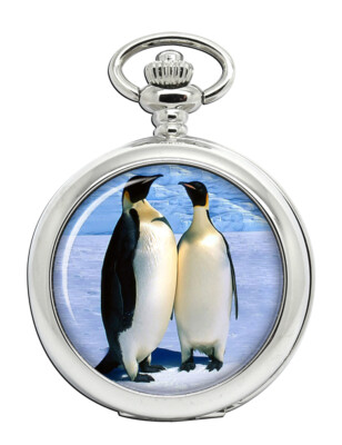 Pinguin Taschenuhr