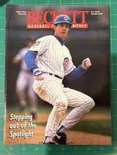 Beckett baseball miesięcznik sierpień 1994 wydanie #113 - Ryne Sandberg