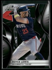 Royce Lewis 2025 Topps Chrome Black #23