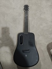 Lava ME 2 Carbon Electro Acoustic Guitar, black, with Lava gig bag and strap