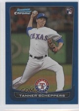 2012 Bowman Draft Chrome Blue Refractor 207/250 Tanner Scheppers #13 0a6