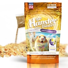 LITTLE SAVER Hamster Odor Blaster a New 0.5 Ounce Pack of 3 , white