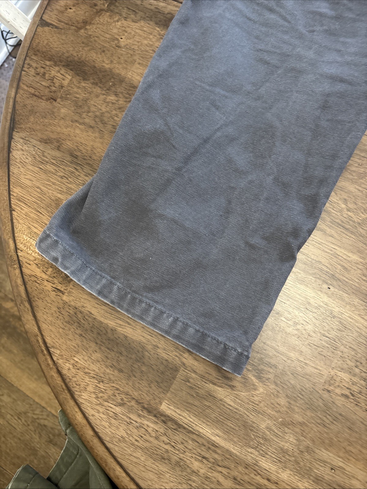 Diehard Gray Canvas Carpenter Work Pants 42X30 St… - image 12