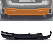 Gloss Black Rear Valence Diffuser Splitter For BMW 3 Series E90 E91 M Sport