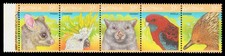 Australia Scott 1035 Strip of 5 (1987) Mint NH VF M