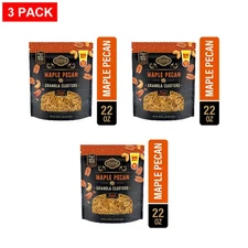 Private Selection Maple Pecan Granola Cereal Clusters 22 oz - Pack of 3