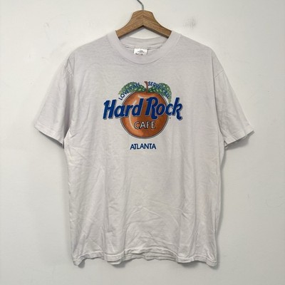 VTG 1990s Hard Rock Cafe Atlanta  Love Y all Serve Y all  Graphic Tee   Large