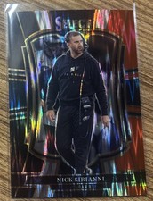 2025 Panini Select | NICK SIRIANNI - #192 Premier Level Red/Black Prizm| Eagles 