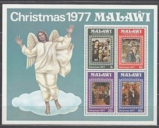 Malawi - Feuilles Yvert 50 ** Mnh Noël