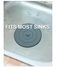 Silicone Sink Plug | Bath Kitchen Drain Hole Cover Stopper Bathroom Bathtub