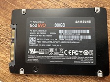 Samsung 860 EVO V-NAND 500GB Solid State Hard Drive SATA III 2.5" SSD HD Fast