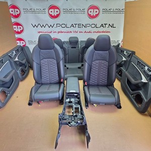 Audi RS7 S7 A7 4K Leder Sitze Belüftet Lederausstattung rote naht