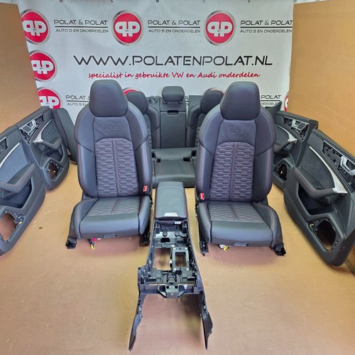 Audi RS7 S7 A7 4K Leder Sitze Belüftet Lederausstattung rote naht